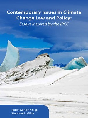 cover image of Contemporary Issues in Climate Change Law and Policy